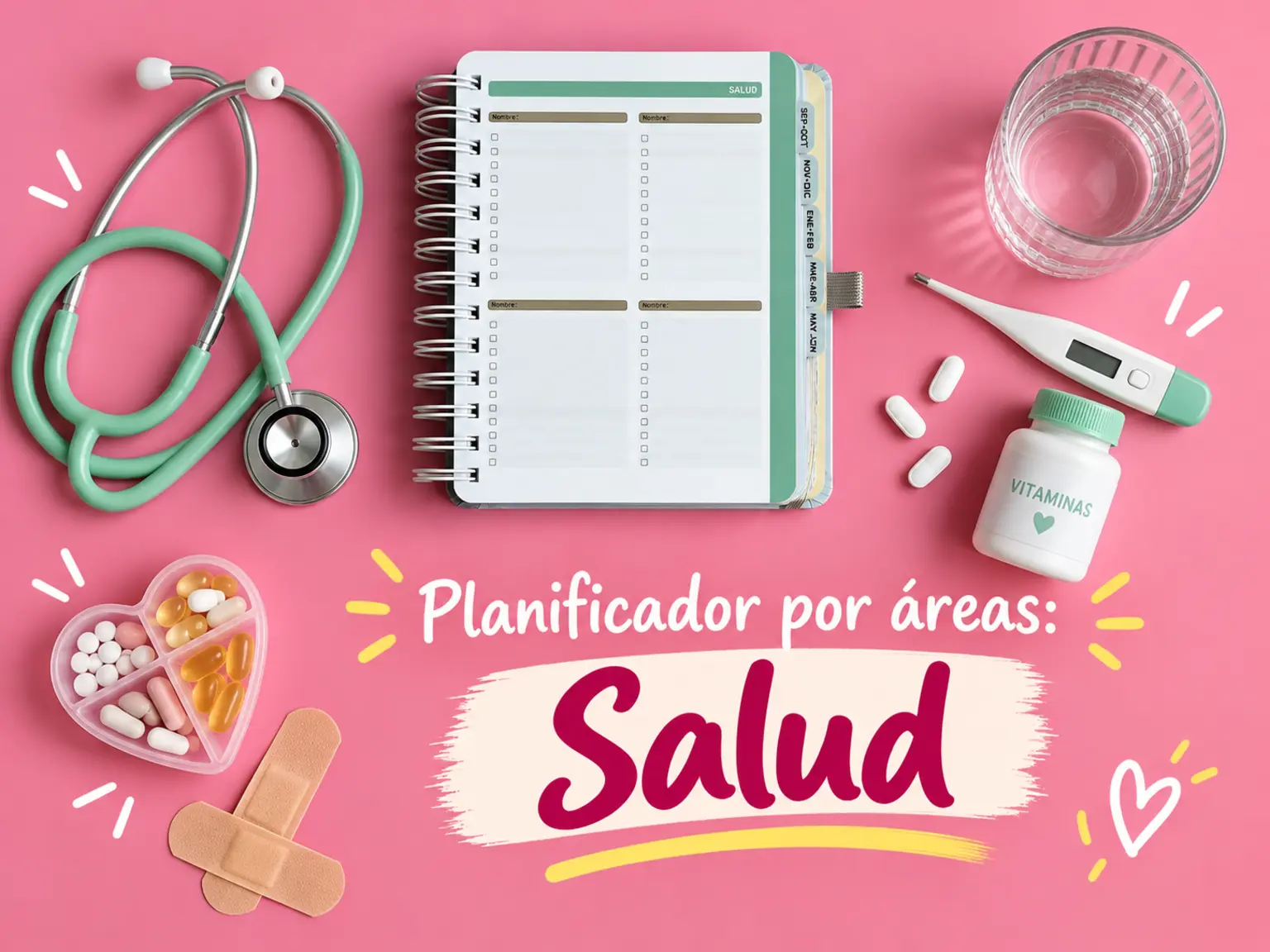 Planificador Maison para organizar el área de Salud