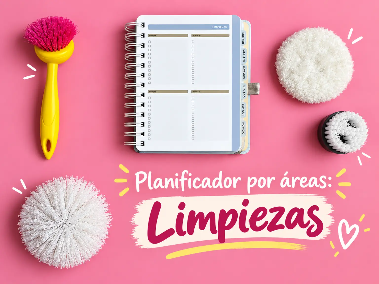 Planificador Maison para organizar las limpiezas del hogar