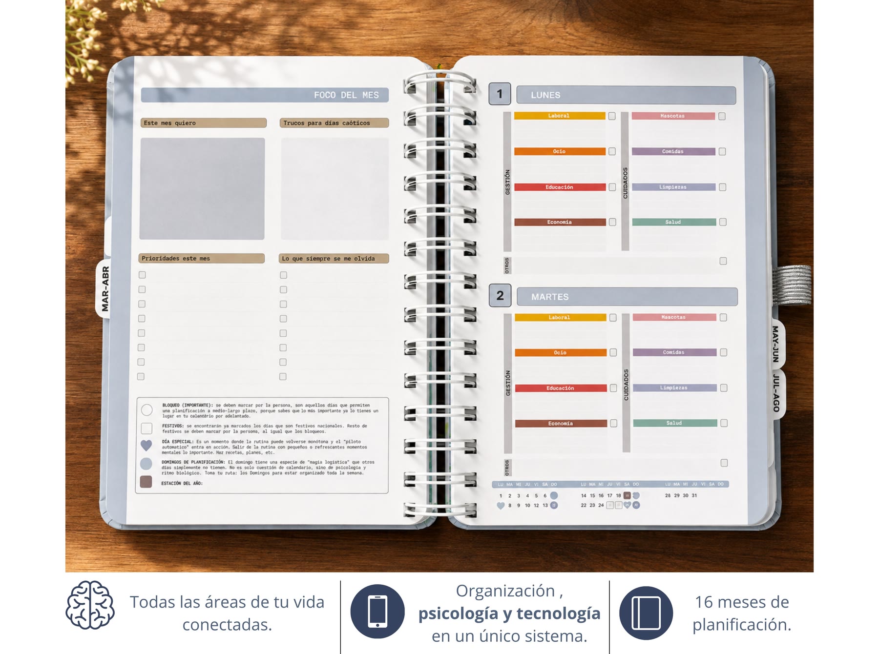 Agenda Planner Maison 2027 — vista final 3